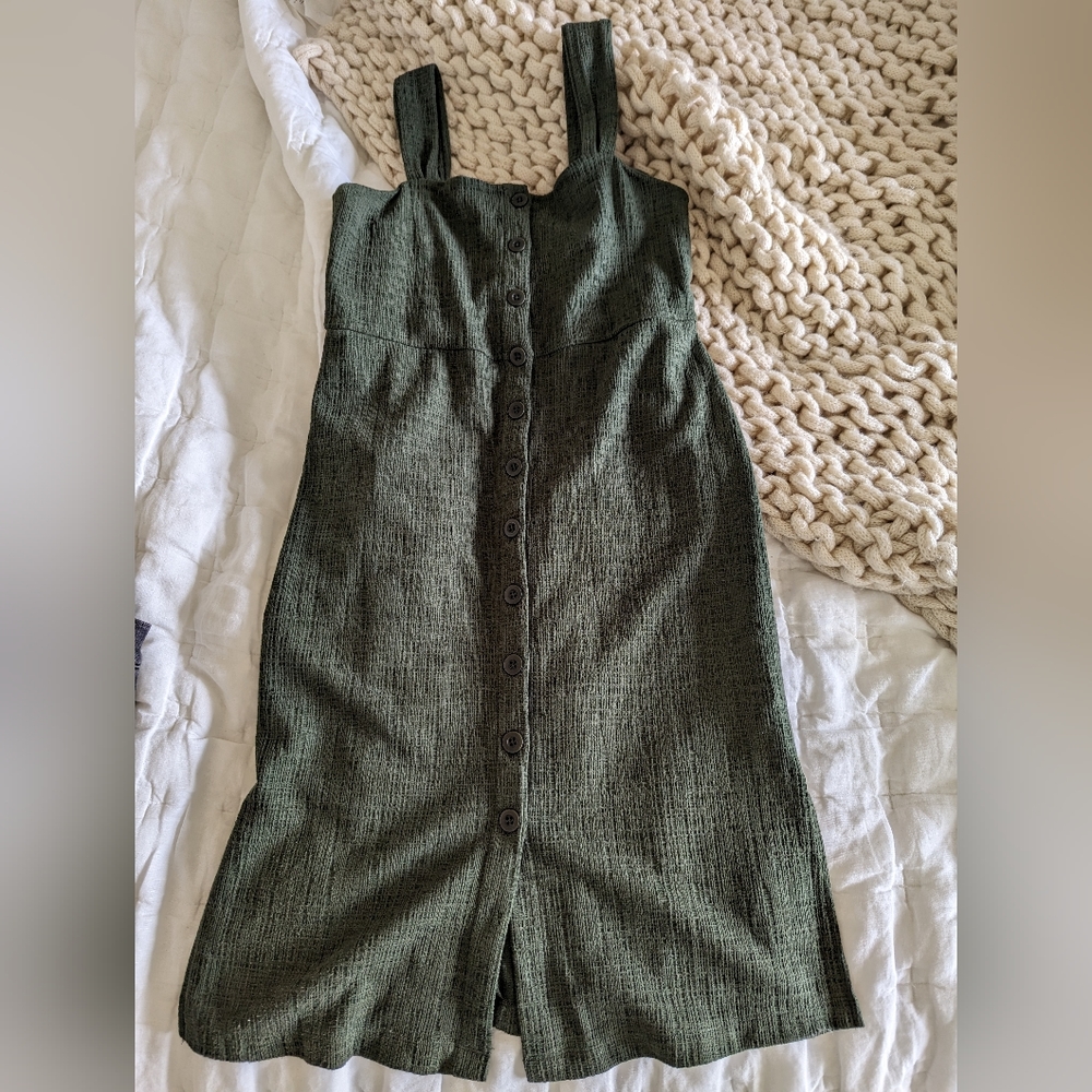 NWT Madewell green dress